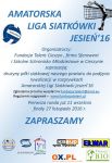 Ruszają zapisy na Amatorską Ligę Siatkówki jesień\'16